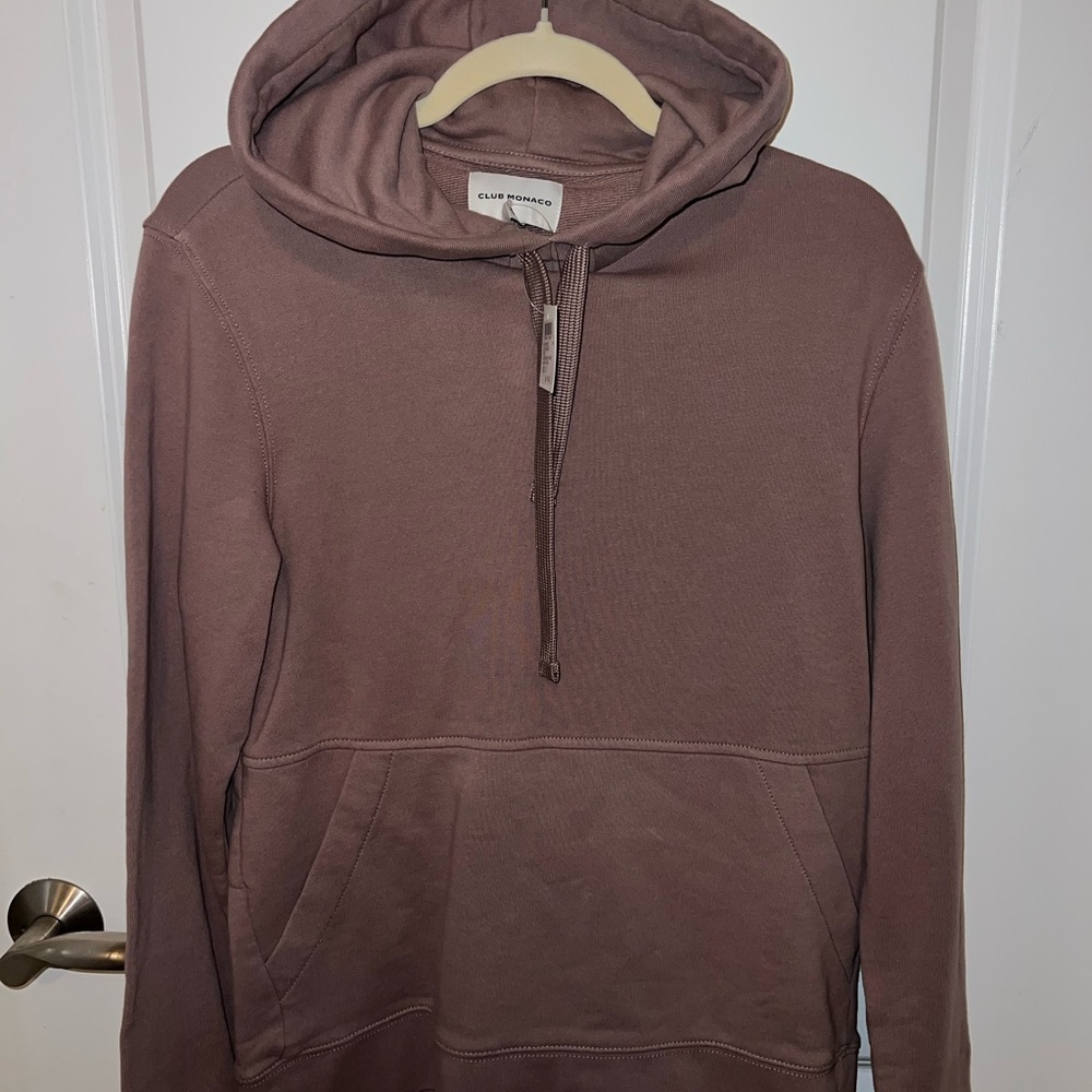 Club Monaco Mauve/Lavender Hoodie Sweater